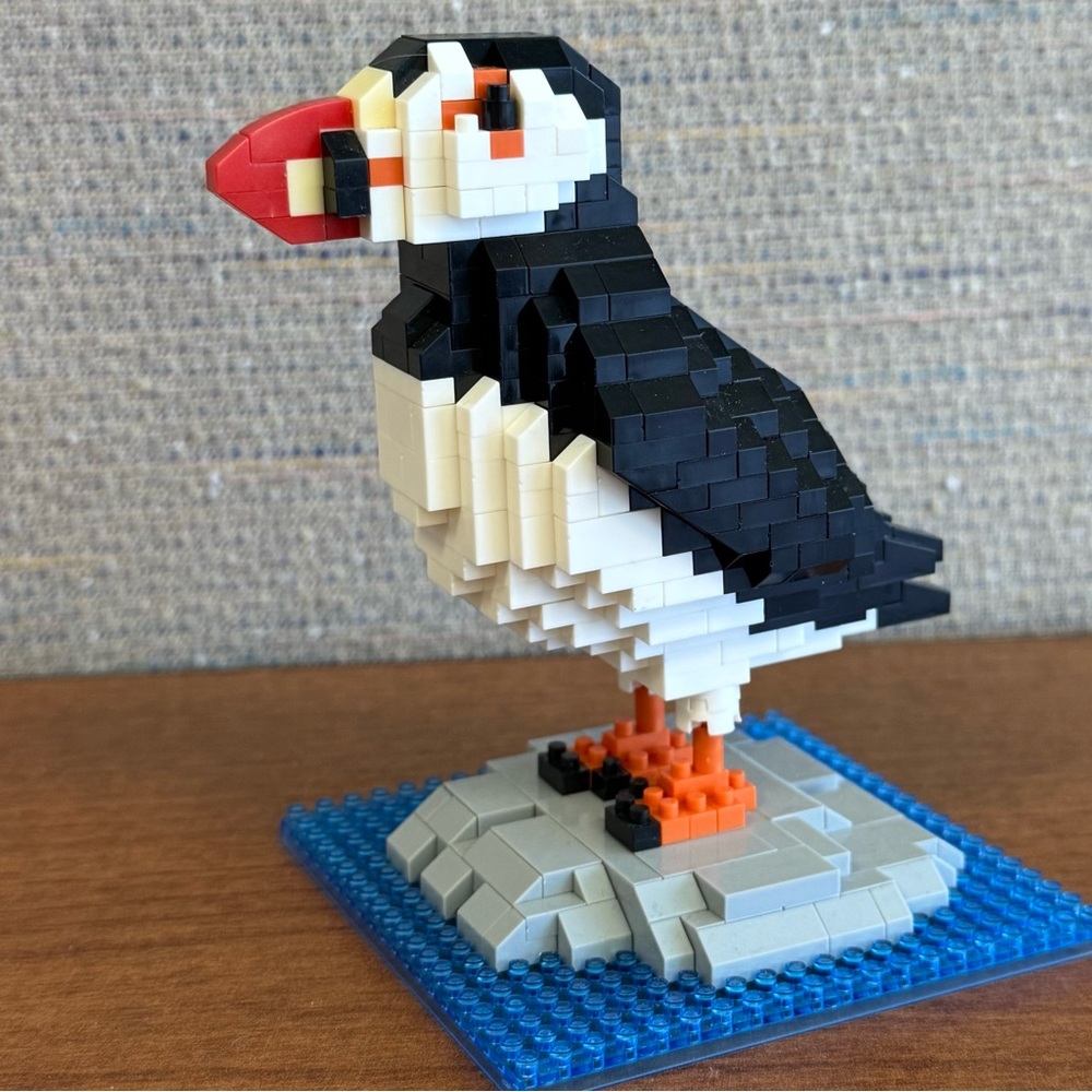 Mini Block Puffin - Picture 2 of 8